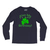 kiss me i't my birthday pi Long Sleeve Shirts