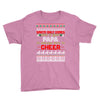 Santa Only Comes Once A Year Papa Is Always Here To Cheer Youth Tee