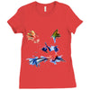 merry christmas! Ladies Fitted T-Shirt