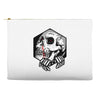 skull hexagon Accessory Pouches