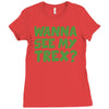 wanna see my t rex Ladies Fitted T-Shirt