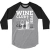 Wine Club 3/4 Sleeve Shirt