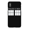 police box for who iPhoneX