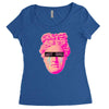 not sad Women's Triblend Scoop T-shirt