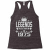 legends are born in 1975 hoodie 2 Racerback Tank