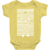 banksy prisoner barcode Baby Bodysuit