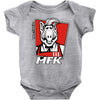 melmac fried kitten Baby Onesie