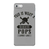 This Is What A Bad Ass Pops Looks Like iPhone 7 Case