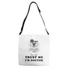 Trust Me i'm Doctor Adjustable Strap Totes
