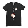 Peek a Boo with Pocket Baby Girl Ladies Fitted T-Shirt