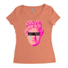 not sad Women's Triblend Scoop T-shirt