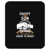 daddy and son not always eye to eye Mousepad