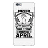 Never Underestimate Dog Rescuer Who Was Born April iPhone 6/6s Plus Case
