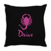 drive Throw Pillow