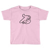 mickey pistol hands gun hip hop mens r&amp;b gangsta banksy grey t shirt s Toddler T-shirt