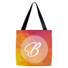 letter B initial Tote Bags