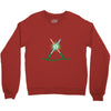 christmas lightsabers Crewneck Sweatshirt