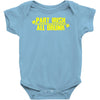 part irish all drunk Baby Onesie