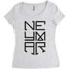 neyma black logo Women's Triblend Scoop T-shirt