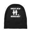 under new management stag night wedding mens Baby Beanies