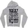 This Girl Is Taken By A Super Sexy September Boyfriend Zipper Hoodie
