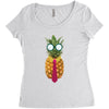 Pineapple Women's Triblend Scoop T-shirt