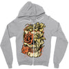 death flower Zipper Hoodie