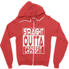 crossfit, straight outta Zipper Hoodie