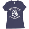 retired nurses are best grandmas Ladies Fitted T-Shirt