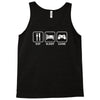 eat sleep game gamer Tank Top