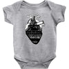 eiffel heart Baby Bodysuit