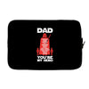 dad you're my hero Laptop sleeve