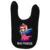nerd princess Baby Bibs