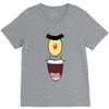 plankton face V-Neck Tee