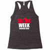 shark week enough said Racerback Tank