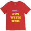 i am with her V-Neck Tee