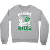 my husky is in charge! Crewneck Sweatshirt
