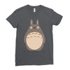 totoro 1 Ladies Fitted T-Shirt