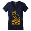 OWL-OVO Women's V-Neck T-Shirt