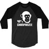 98% chimpanzee 3/4 Sleeve Shirt