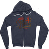 smaug's cash 4 gold Zipper Hoodie
