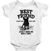 Best Friend Pug Baby Bodysuit