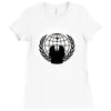 anonymous group occupy hacktivist pipa sopa acta   v for vendetta Ladies Fitted T-Shirt