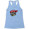 pizza time Racerback Tank
