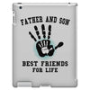 father and son best friends son iPad 3 and 4 Case