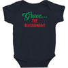 grace the blesssingg!! Baby Bodysuit