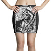 death before decaf Mini Skirts