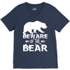Beware Of The Bear V-Neck Tee