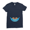 Two Peas In a Pod Twin Chocolate Baby Boys Ladies Fitted T-Shirt