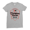 Welcome To My Table Dungeon Master Ladies Fitted T-Shirt